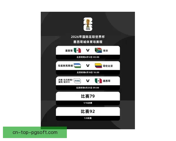 2026世界杯开幕式落户墨西哥城阿兹特克体育场开启足球盛宴